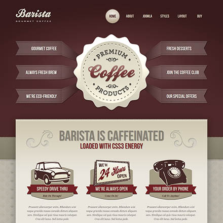 JoomlaXTC Barista