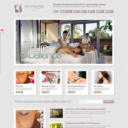 JoomlaXTC EcoSpa