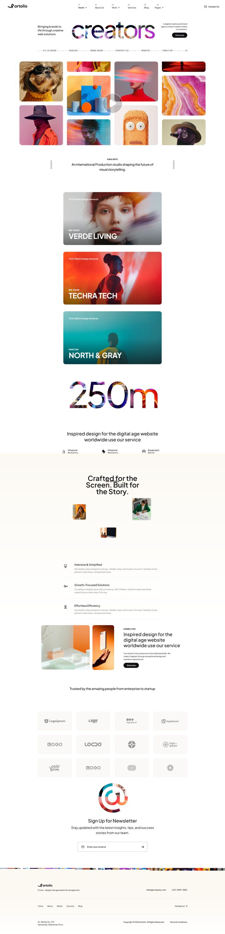 Шаблон JoomShaper Artolio Joomla шаблон JoomShaper Artolio