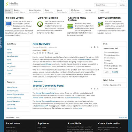 JoomShaper Helix