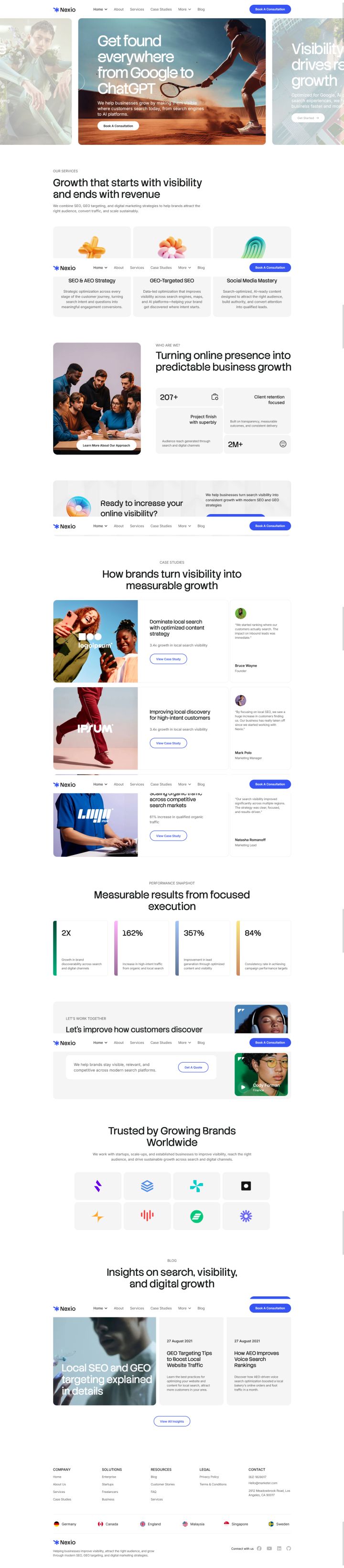 Joomla шаблон JoomShaper Nexio