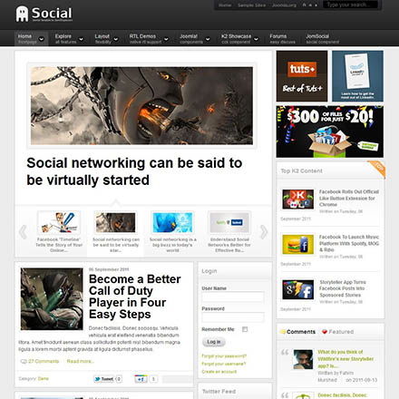 JoomShaper Social