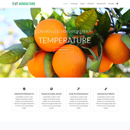 LTheme Agriculture Onepage