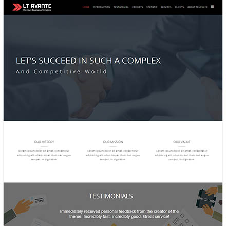 LTheme Avante Onepage