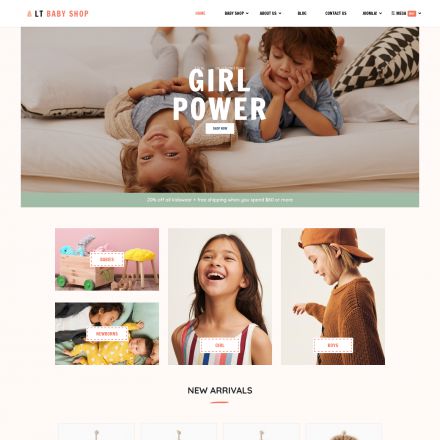 LTheme Baby Shop