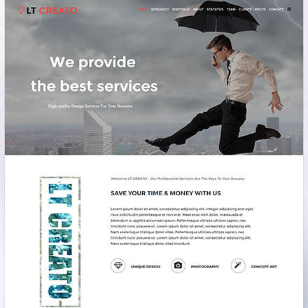 LTheme Creato Onepage