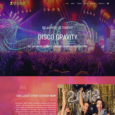 LTheme Disco Onepage