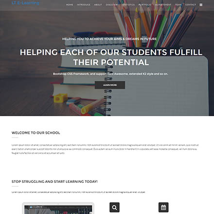 LTheme eLearning Onepage