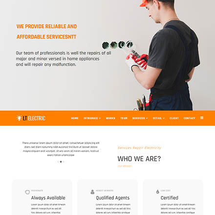 LTheme Electric Onepage