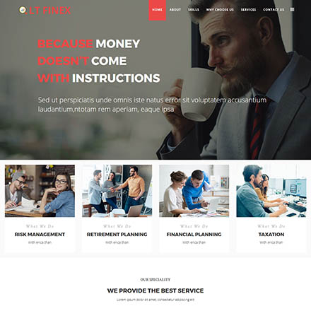 LTheme Finex Onepage