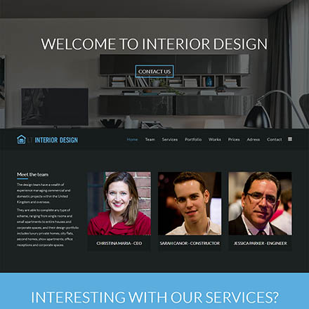 LTheme Interior Design Onepage