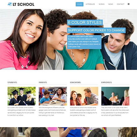 LTheme School Onepage