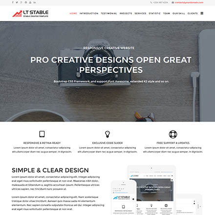 LTheme Stable Onepage