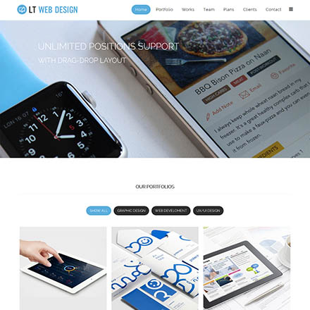 LTheme Web Design Onepage