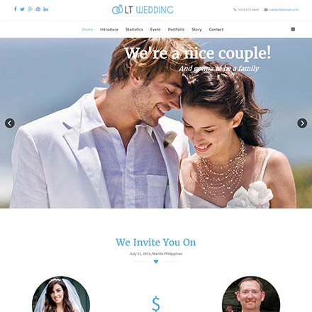 LTheme Wedding Onepage