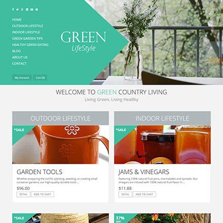 OmegaTheme GreenLiving