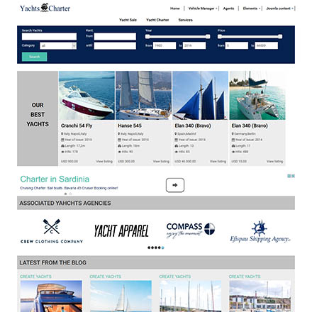 OrdaSoft Yachts Charter
