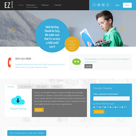 Shape5 EZ Web Hosting