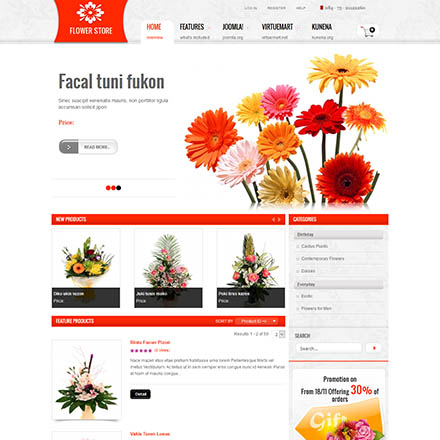 SmartAddons Flower Store