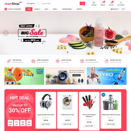 SmartAddons JoomShop