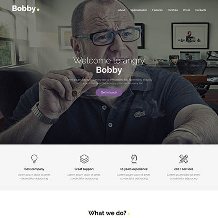 ThemeForest Bobby