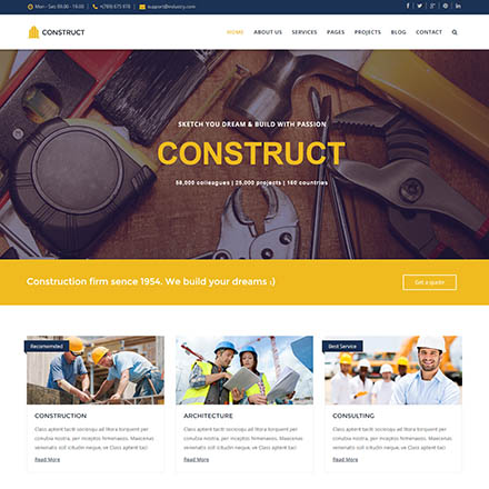 ThemeForest Construct