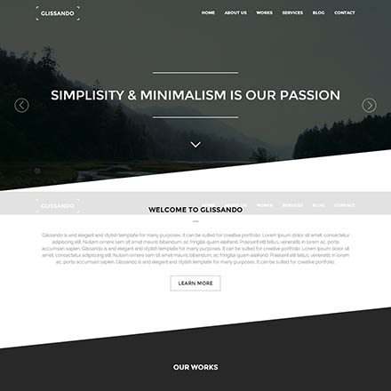 ThemeForest Glissando