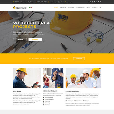 ThemeForest Housebuild