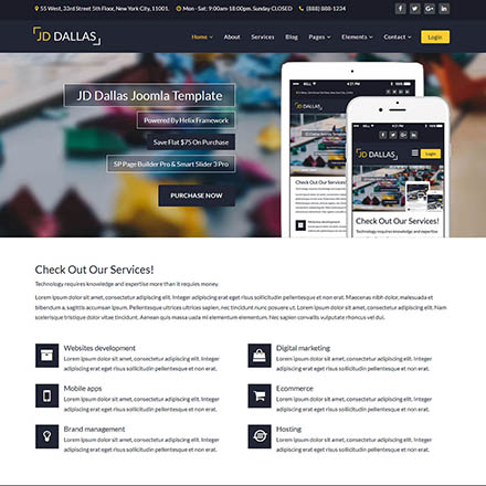 ThemeForest JD Dallas