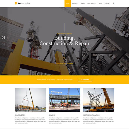 ThemeForest Konstrukt