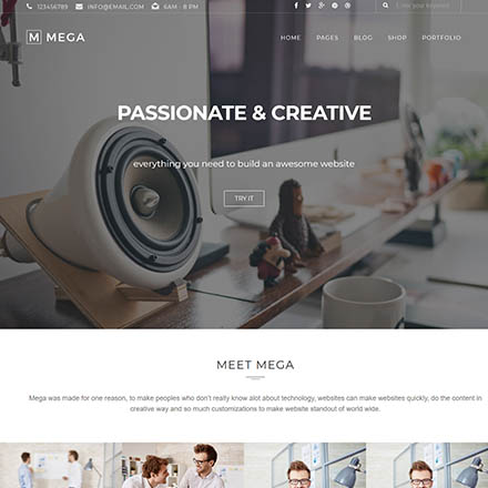 ThemeForest Mega