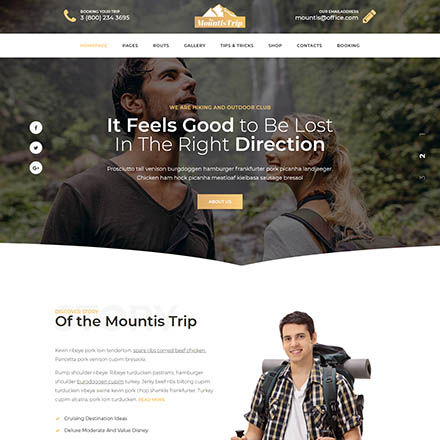 ThemeForest Mountis