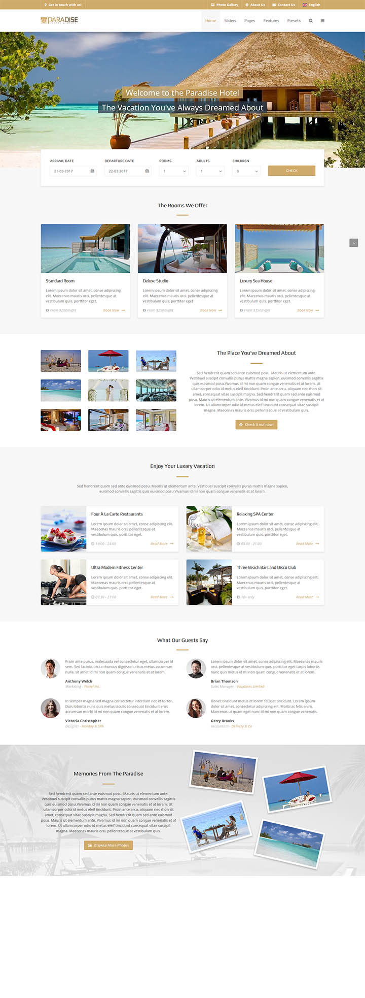 Joomla шаблон ThemeForest IT Paradise