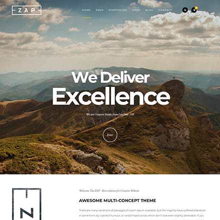 ThemeForest Zap