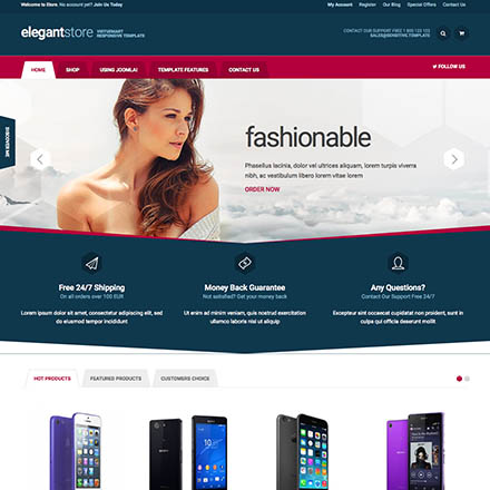 VirtuemartTemplates Elegant Store