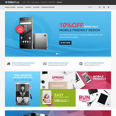 VirtuemartTemplates Stilo Shop