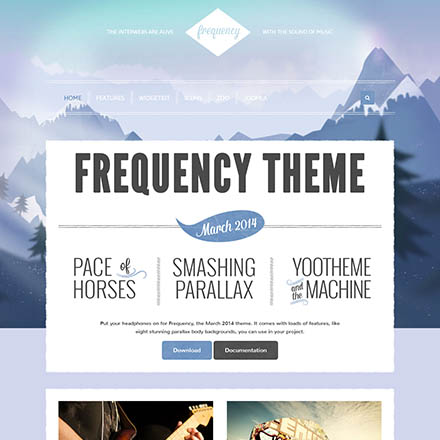 YOOtheme Frequency