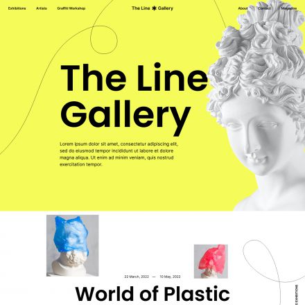 YOOtheme The Line Gallery