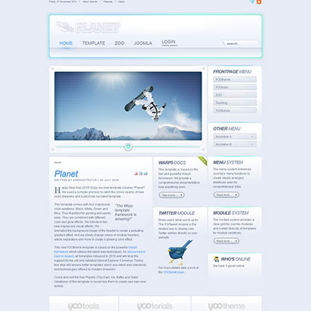 YOOtheme Planet