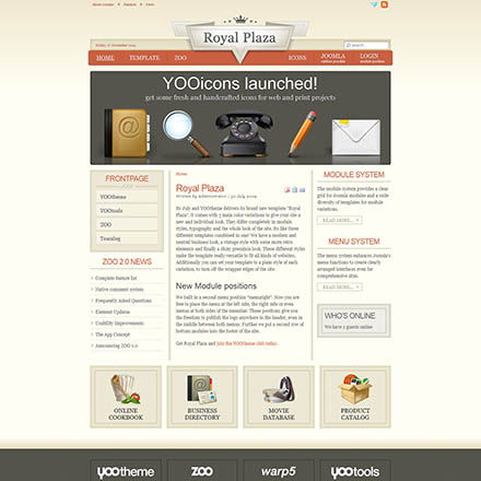 YOOtheme Royal Plaza