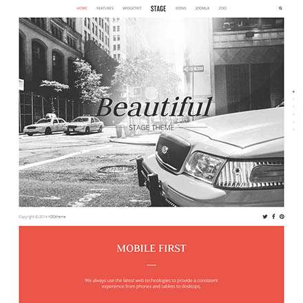 YOOtheme Stage