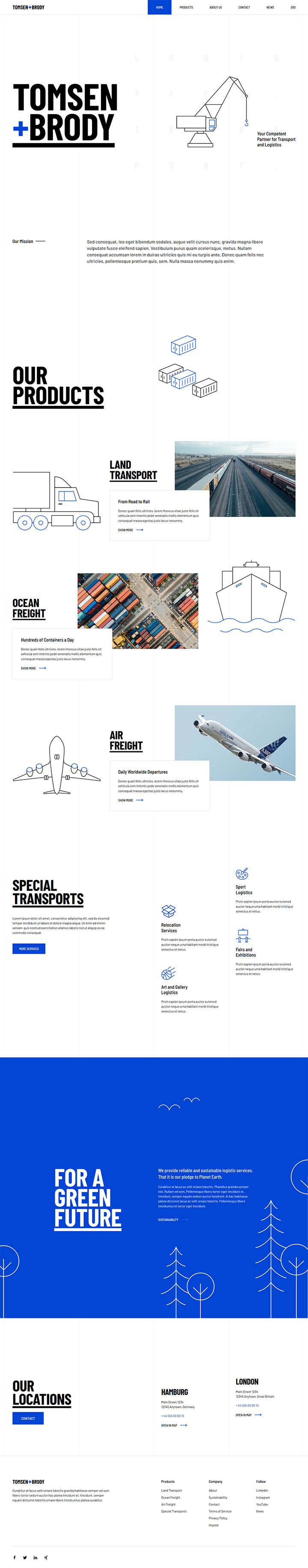 Joomla шаблон YOOtheme Tomsen Brody