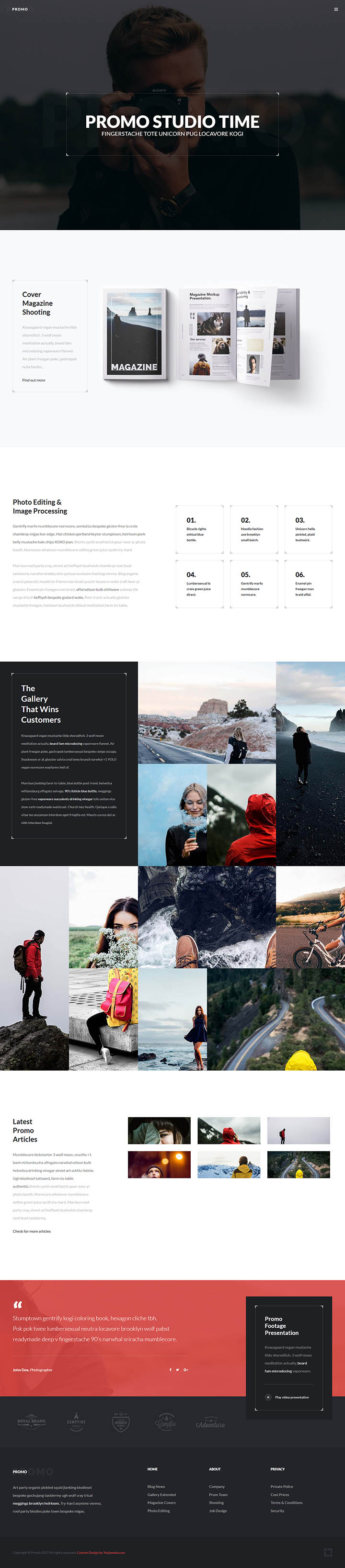 Шаблон YouJoomla Promo Joomla шаблон YouJoomla Promo